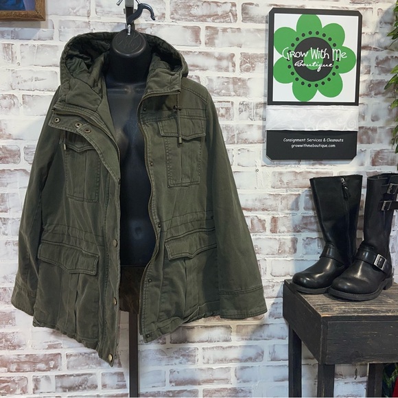 Lucky Brand Jackets & Blazers - Lucky Brand Olive Jacket women’s large